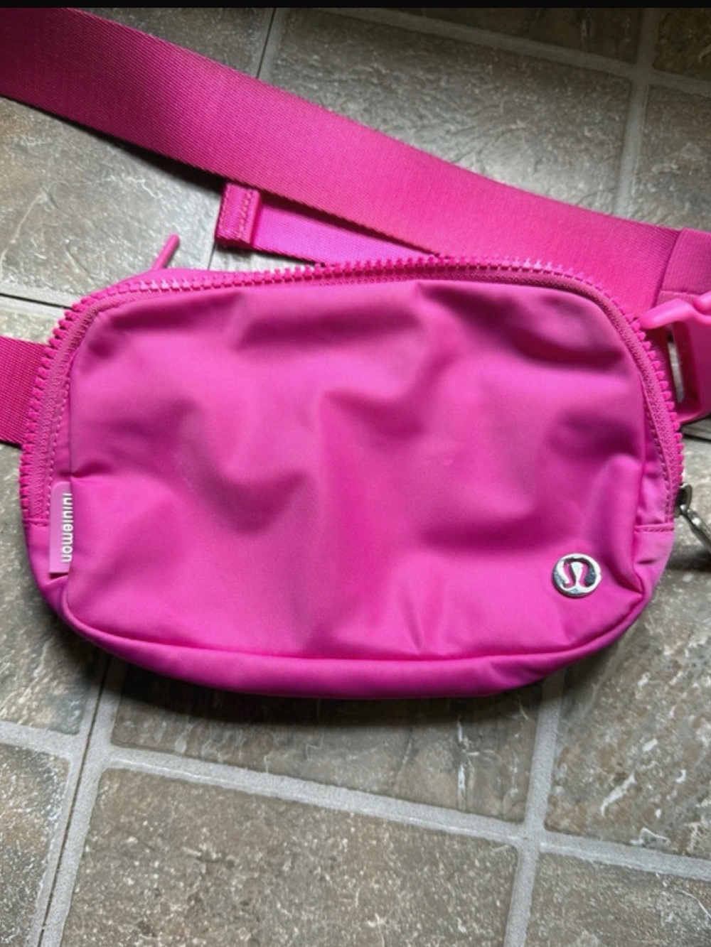 lululemon athletica Hot Pink Crossbody Belt Bag